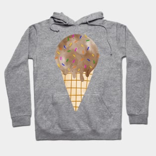 Chocolate ice cream Hoodie